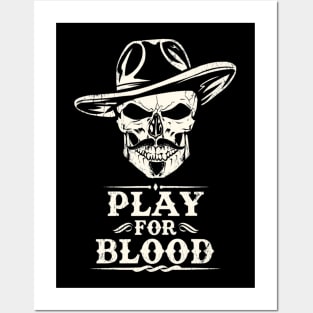 Tombstone Doc Holiday Play for Blood Posters and Art